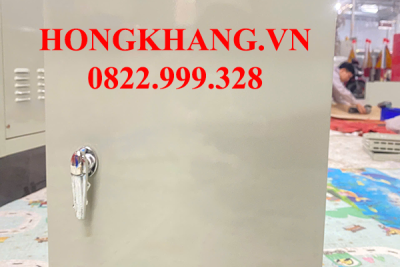 Tủ điện 2 lớp cánh sơn tĩnh điện kích thước 600x400x180x1.2mm giá tốt