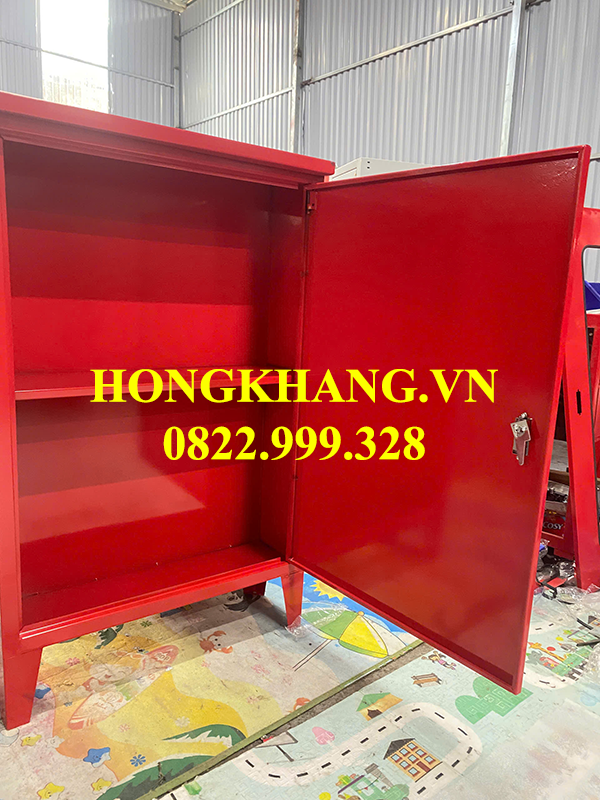 Tủ PCCC chia hai ngăn 800x400x180mm