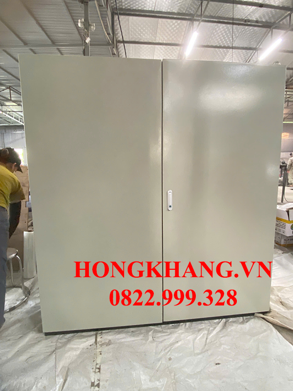 Tủ điện trong nhà 2 cánh kích thước 1700x1200x350x1.2mm