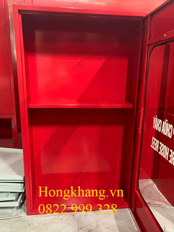 Tủ PCCC 2 ngăn có kính giá tốt tại xưởng Hà Nội và TP HCM