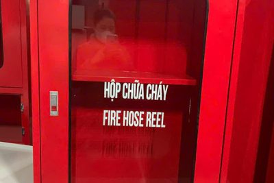 Vỏ tủ PCCC 2 ngăn 600x400x200mm giá xưởng Hà Nội và TP HCM