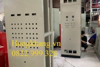 Vỏ tủ điện trong nhà 1 lớp cánh 2000x600x450x1,5mm có thanh gá lắp thiết bị