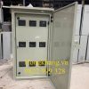 Vỏ tủ điện ngoài trời 1200x500x300x1,2mm sơn ghi sần có panel