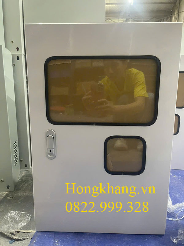 Vỏ tủ điện trong nhà 800x600x350x1.2mm: Thiết Kế 2 Lớp Cánh Mica Hiện Đại