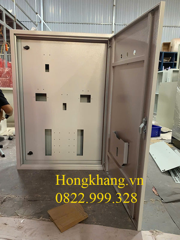 Vỏ tủ điện 2 lớp cánh trong nhà 600x400x250: Giải Pháp Cánh Âm Tiện Ích