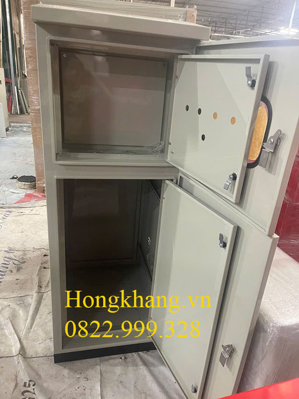 Vỏ tủ điện 2 lớp cánh ngoài trời kích thước 1400x500x300x1.5mm Cánh Mica Giá Xưởng