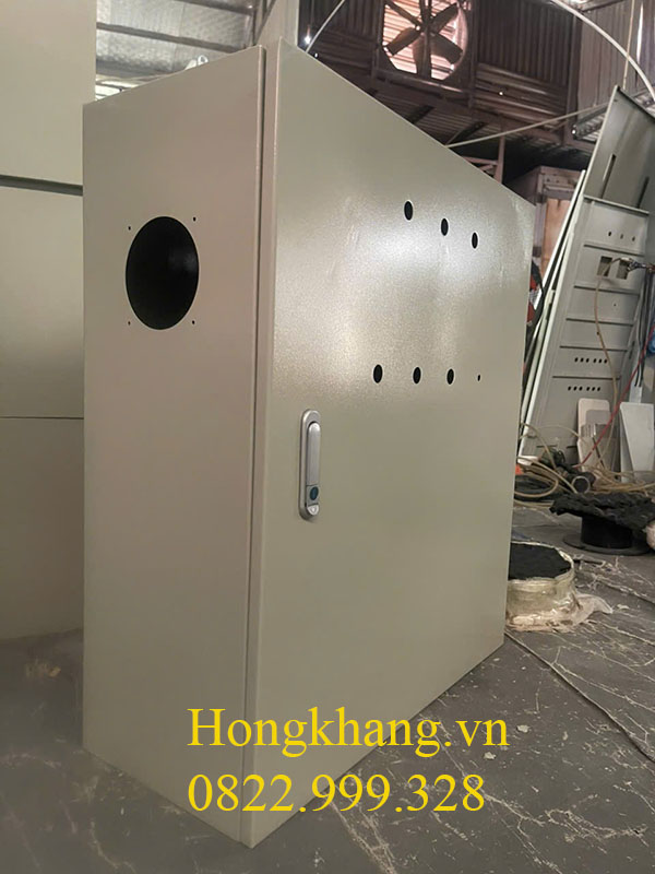 Vỏ tủ điện 1 lớp cánh 800x600x300x1.2mm: Thiết Kế Tăng Cứng, Tản Nhiệt Thông Minh
