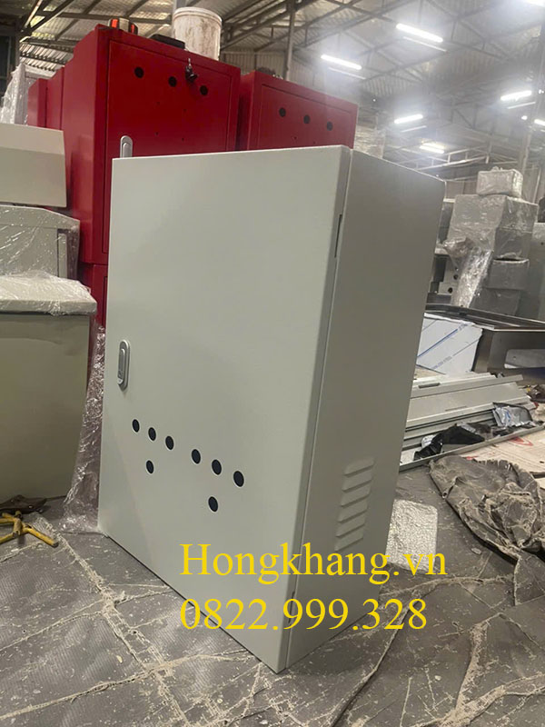 Vỏ tủ điện 1 lớp cánh trong nhà 800x600x300x1.2mm Có Hèm Chống Bụi Sơn Tĩnh Điện Giá Tốt Tại Hà Nội Và TP HCM