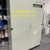 Vỏ tủ điện trong nhà 2 lớp cánh kích thước 1600x1200x350x1,5mm sơn tĩnh điện 2 cánh mở hai bên có thanh gá lắp thiết bị cánh ngoài cánh trong khoét lỗ có hèm chống bụi giá tốt tại xưởng hà nội và hải phòng