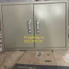 Vỏ tủ điện 1 lớp cánh 2 cánh mở 2 bên 500x800x350x1,2mm sơn tĩnh điện có tấm panel giá tốt tại xưởng Hà Nội và Quảng Ninh
