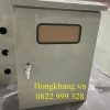 Vỏ tủ điện 1 lớp cánh ngoài trời kích thước 800x600x250x1,2mm sơn tĩnh điện cánh ngoài mica  có mái có hèm chống nước giá tốt tại xưởng hà nội và hải phòng