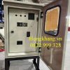 Vỏ tủ điện 2 lớp cánh ngoài trời kích thước 1200x500x300x1,5mm sơn tĩnh điện cánh trong khoét lỗ cánh ngoài mica có chân đế  có mái có hèm chống nước giá tốt tại xưởng hà nội và hải phòng