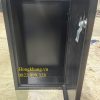 Vỏ tủ điện trong nhà 600x400x200x1mm 1 lớp cánh màu đen tấm panel giá xưởng
